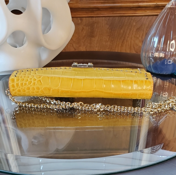 RARE MCM Crossbody PATRICIA Crocodile Wallet - Picture 5 of 8